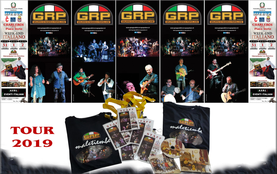 GRUPPO DI RICERCA POPOLARE GINOSA - Charleroi - Belgio - week-end italiano 31 maggio 1 e 2 giugno
