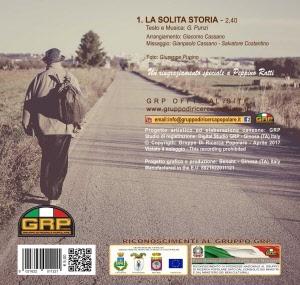 copertina retro la solita storia - gruppo di ricerca popolare - ginosa